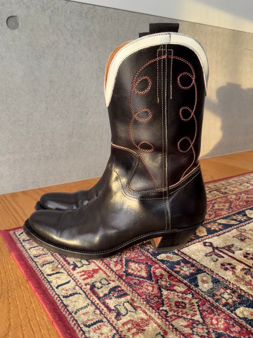 カスタム Cowboy boots CLINCH同楦 茶芯 ホースハイド