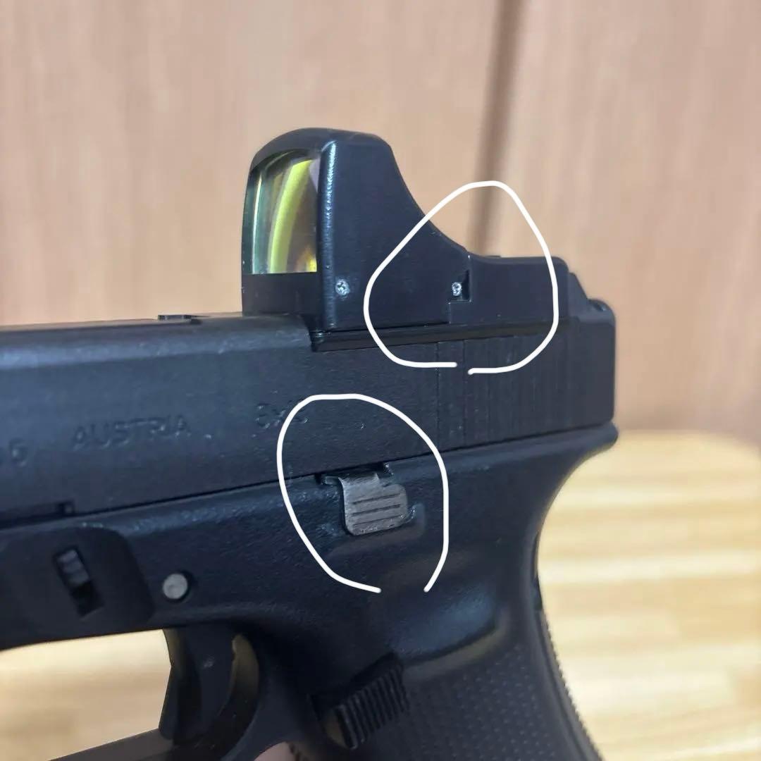 東京マルイ グロック17 G17 Gen5 MOSマイクロプロサイト、マガジン