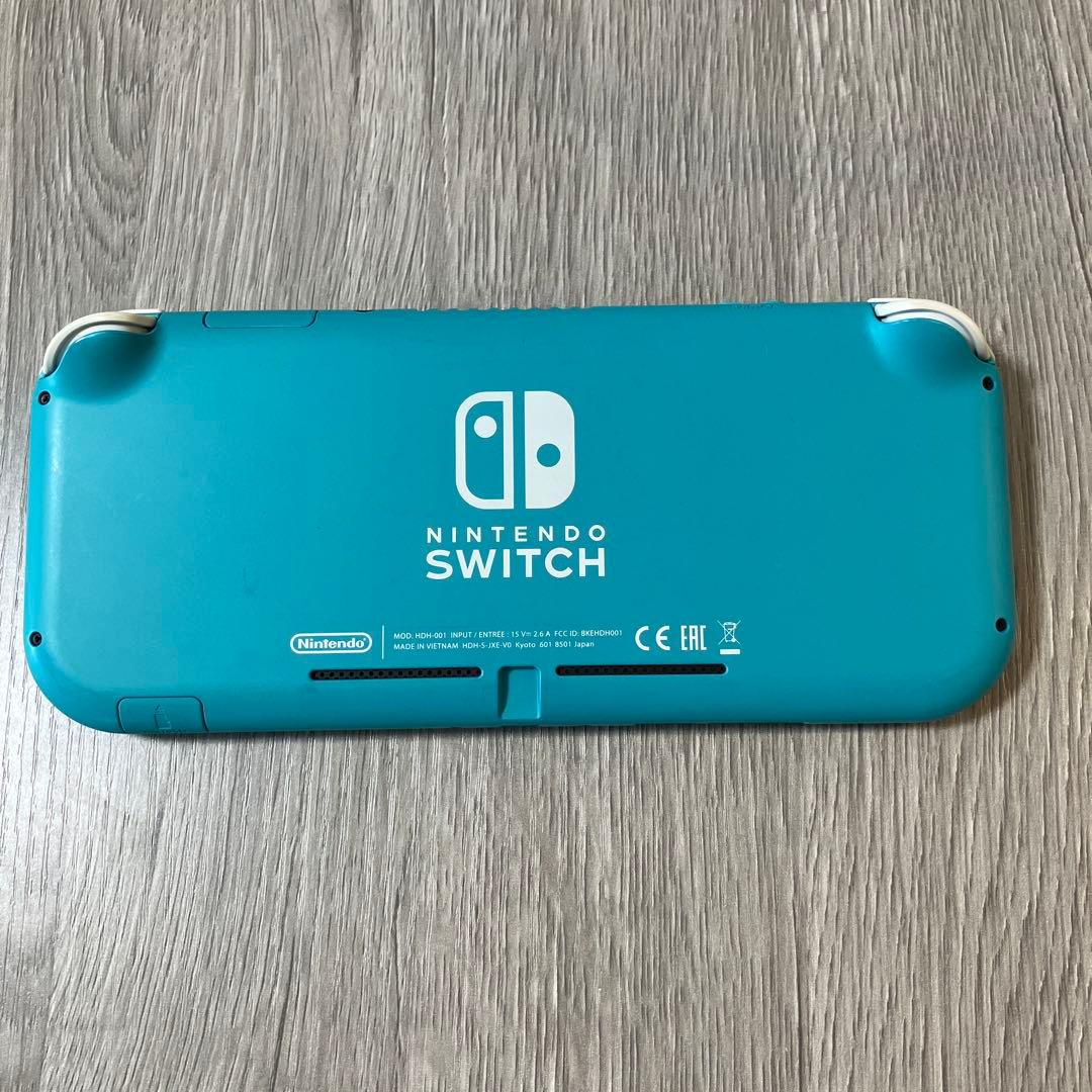 Nintendo Switch Lite ターコイズ 本体　持ち運びケース付き