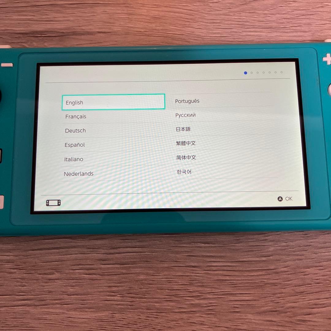 Nintendo Switch Lite ターコイズ 本体　持ち運びケース付き