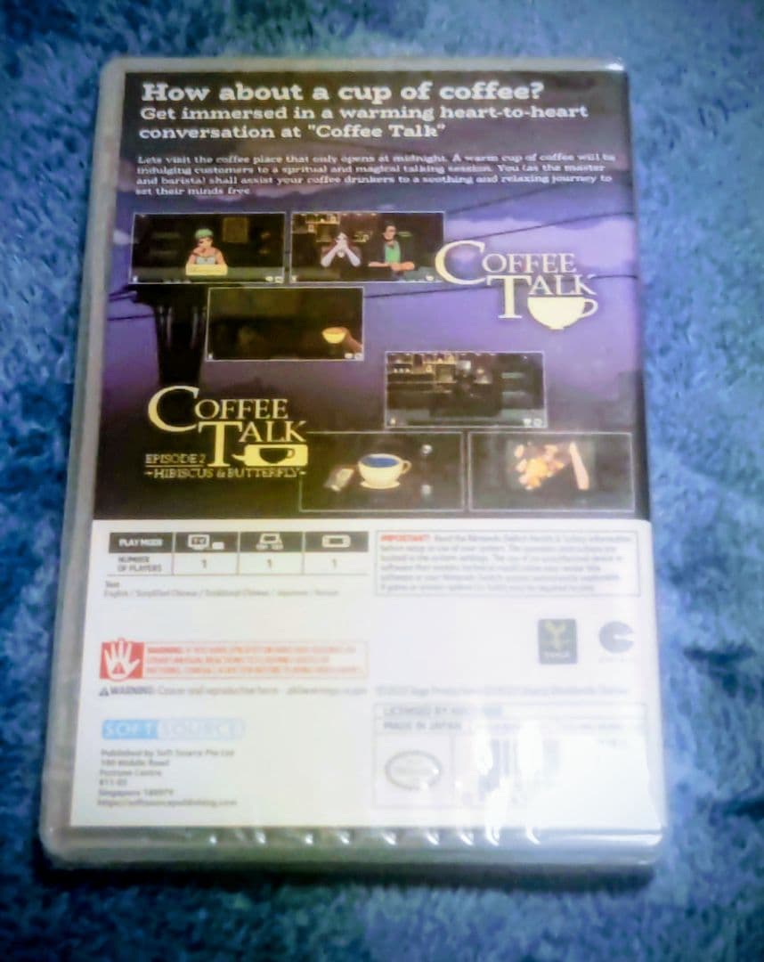 コーヒートーク1 + 2 ダブルパック Switch 日本語対応 新品未開封