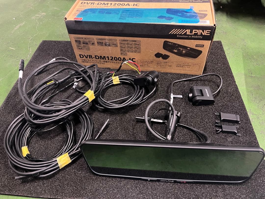 ALPINE DVR-DM1200A-IC 12型デジタルインナーミラー
