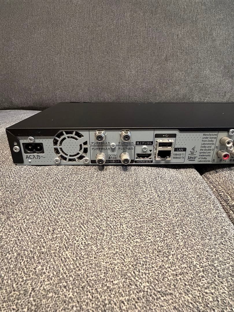 【極美品】【完品】Panasonic DMR-BRW500 ブルーレイレコーダー