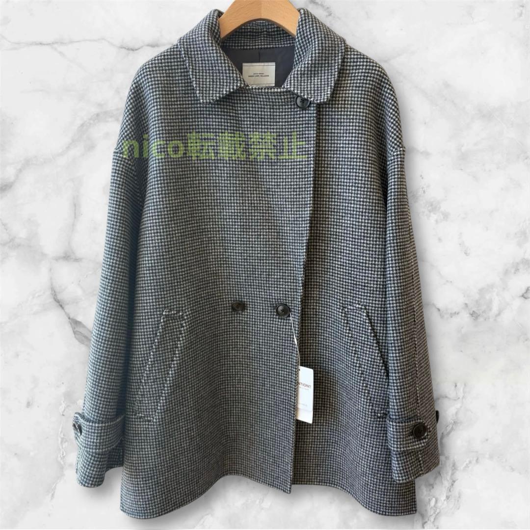 新品 green label relaxing リバーテーラードミドルコート