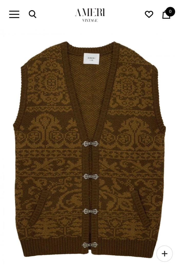 アメリヴィンテージ　ニットベスト