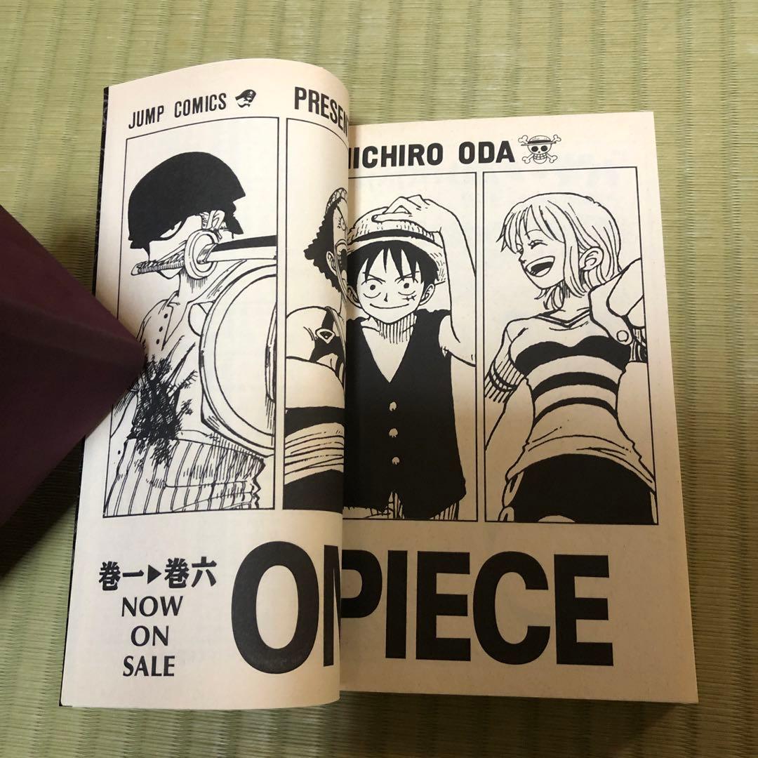 【超希少】ワンピース　漫画　第6巻　初版　コミックスニュースとアンケート葉書付き