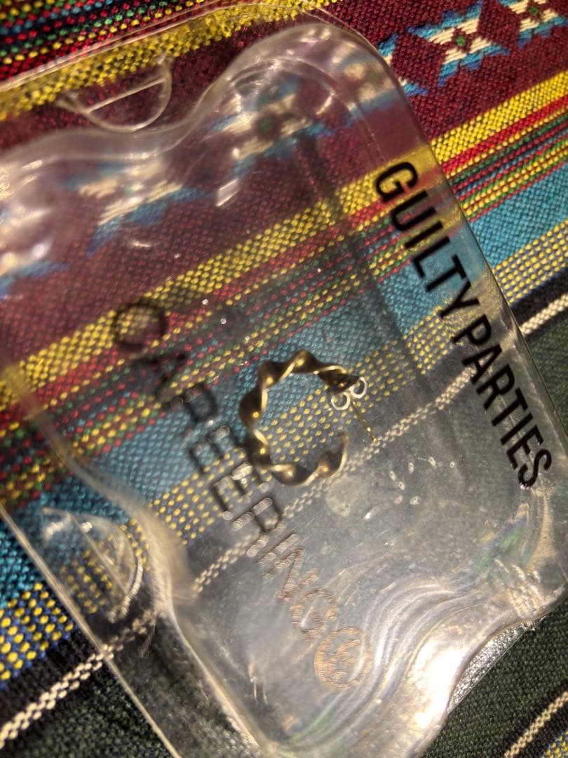 GUILTY PARTIES CAREERING WACKO MARIA ピアス