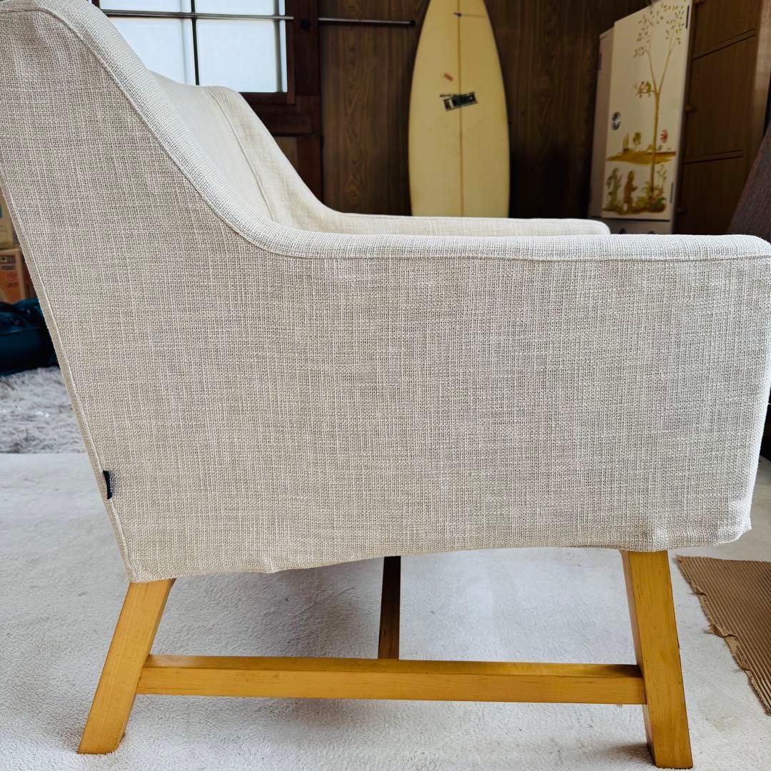 美品★ACTUS アクタス　ダイニングチェア　1人用ソファ