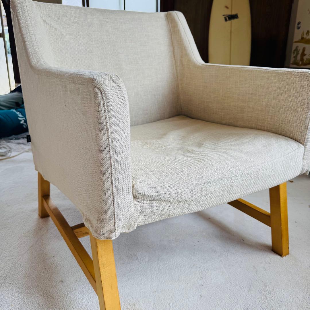 美品★ACTUS アクタス　ダイニングチェア　1人用ソファ