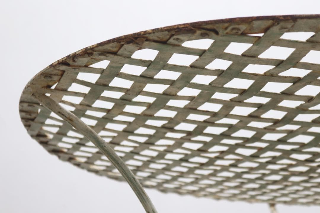 フランス ヴィンテージ クラシカル ガーデンテーブル ダイニング アイアン 1