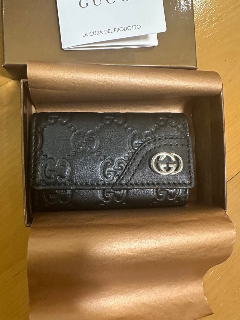 GUCCI レザーキーケース 新品未使用