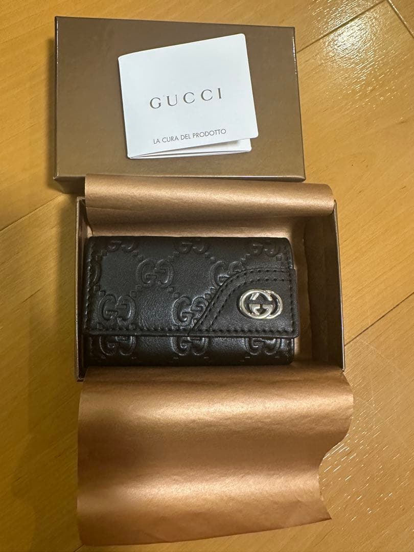 GUCCI レザーキーケース 新品未使用