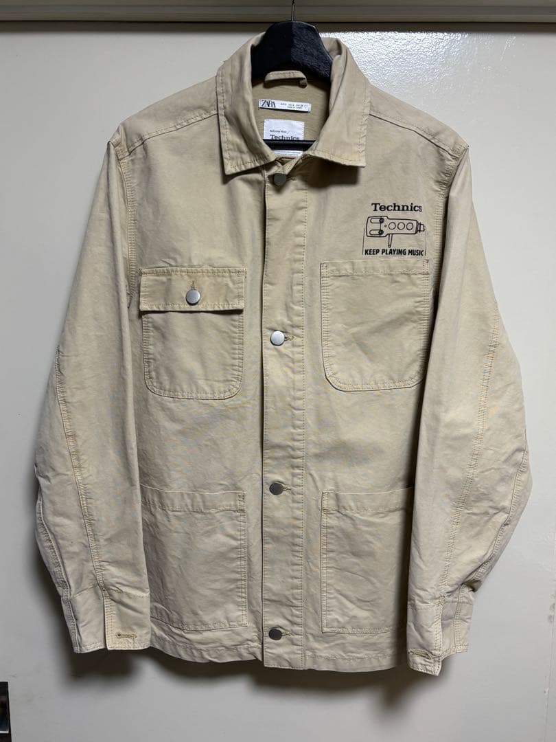 ZARA×Technics カバーオール ワークジャケット　ザラ　テクニクス