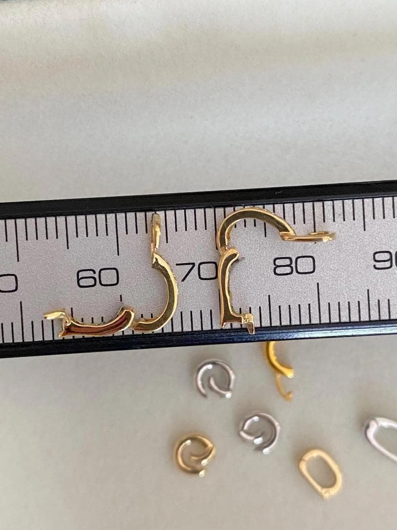 K18YG WG バチカン パーツ ダイヤモンド チャームホルダー 18K