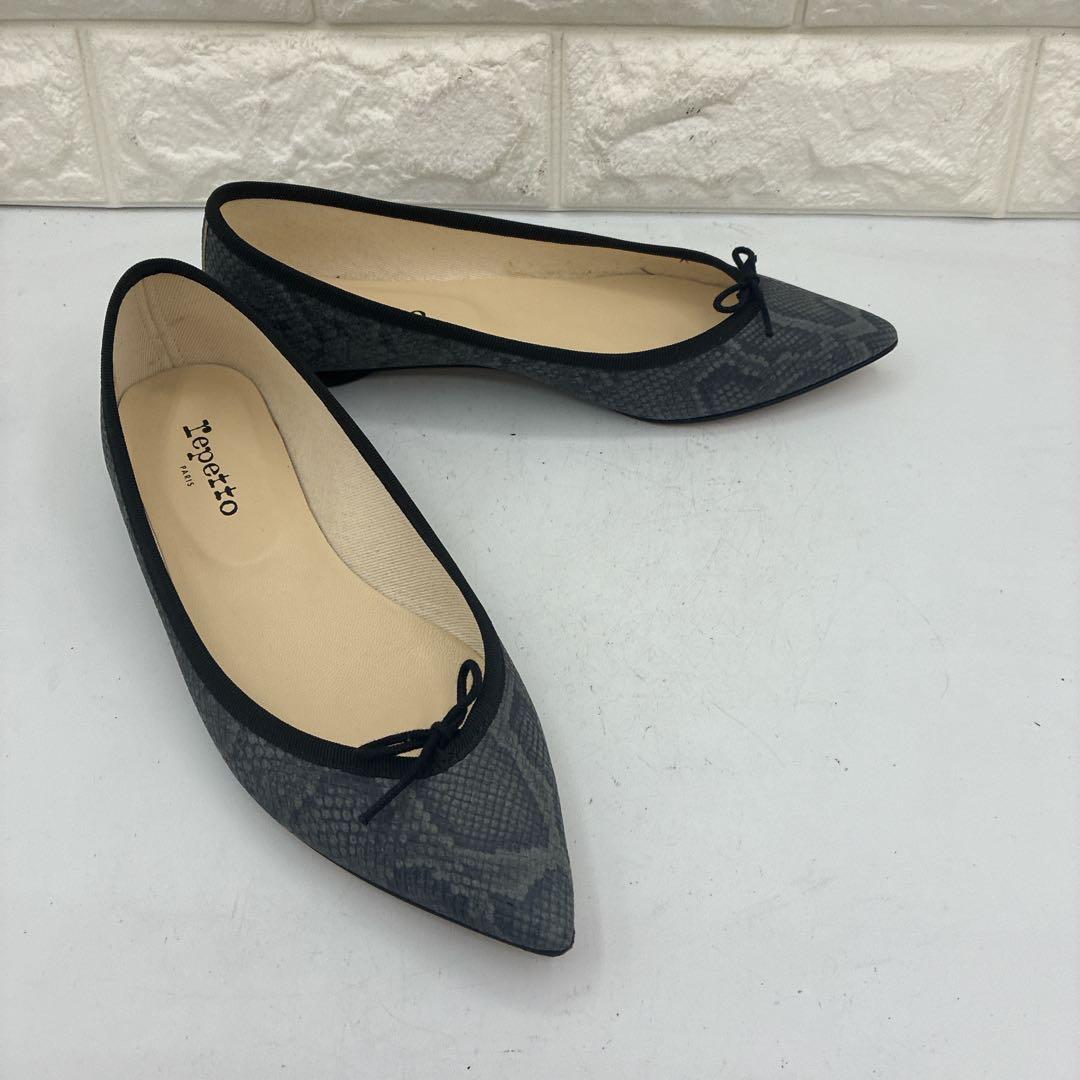 【美品】Repetto レペット ブリジット バレエシューズ 38.5 フラット