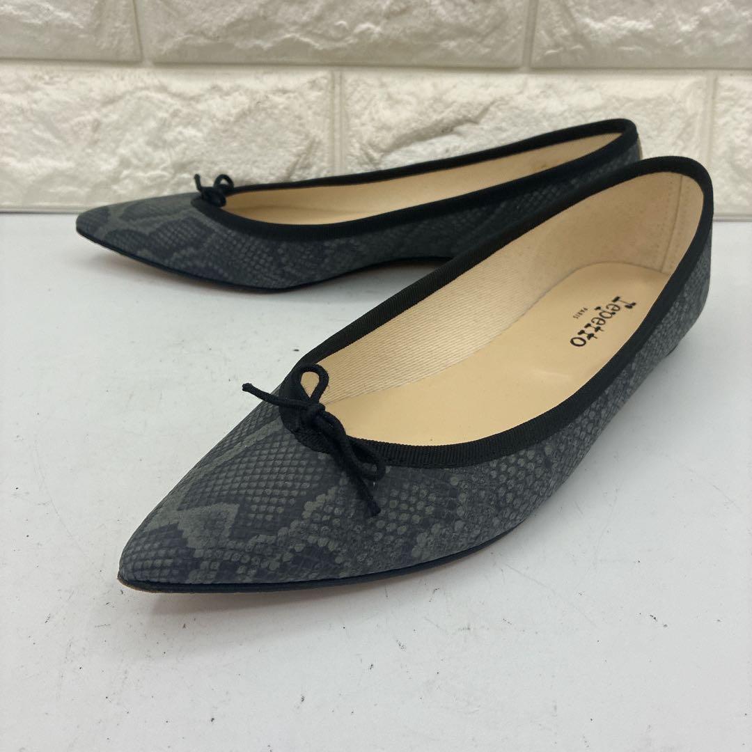 【美品】Repetto レペット ブリジット バレエシューズ 38.5 フラット