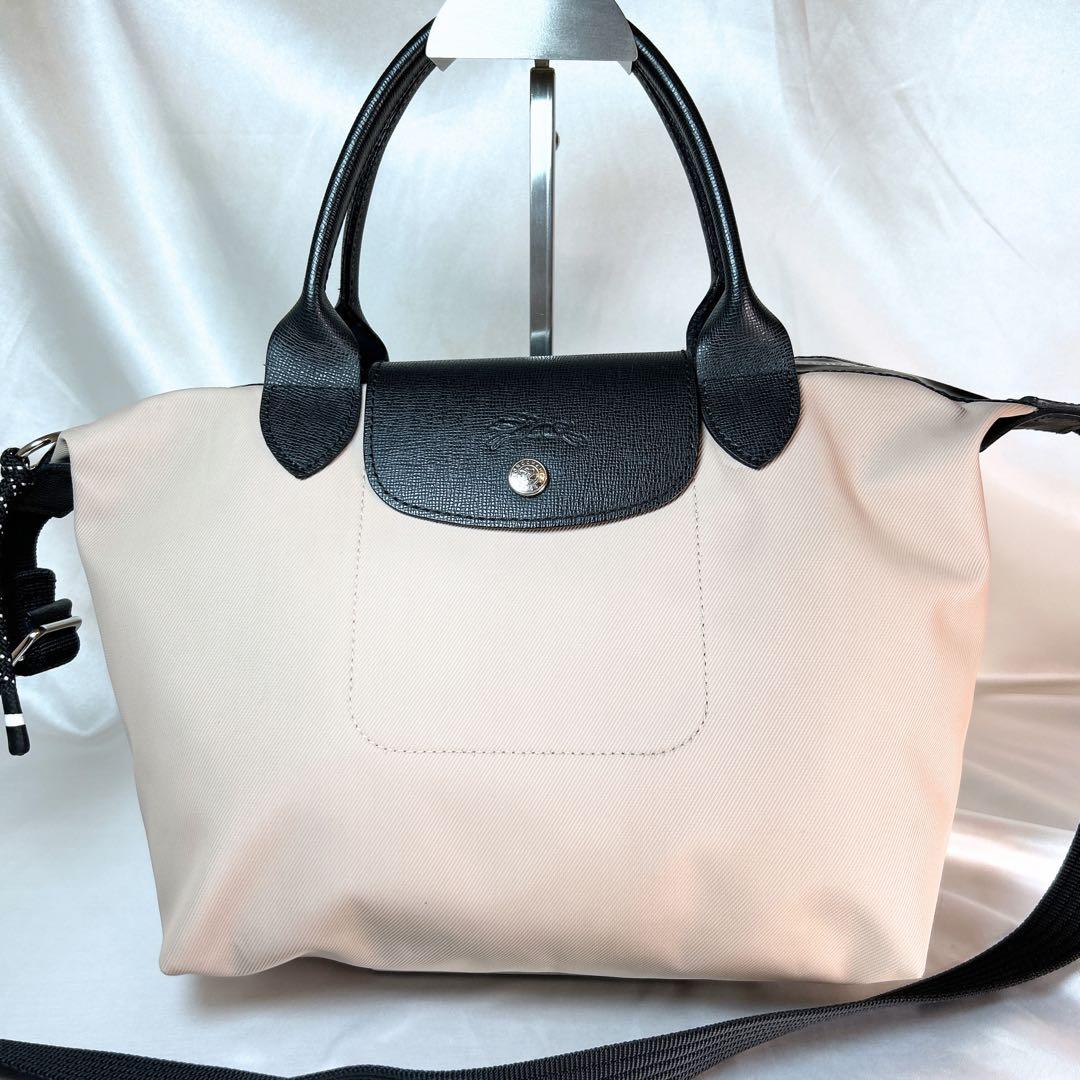 ロンシャン ルプリアージュ エナジー 2way ショルダーバッグ ピンク M