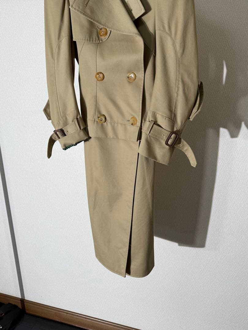ジュンヤワタナベコムデギャルソン 変形ロングトレンチコート
