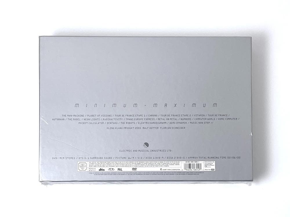 新品未開封 廃盤 KRAFTWERK MINIMUM-MAXIMUM BOX