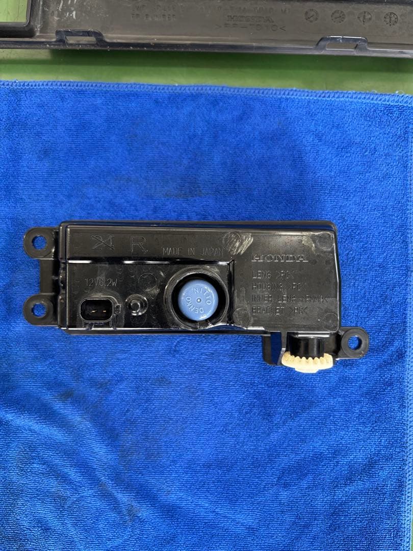 ホンダ n-van フロントバンパーガーニッシュとLEDライトセット