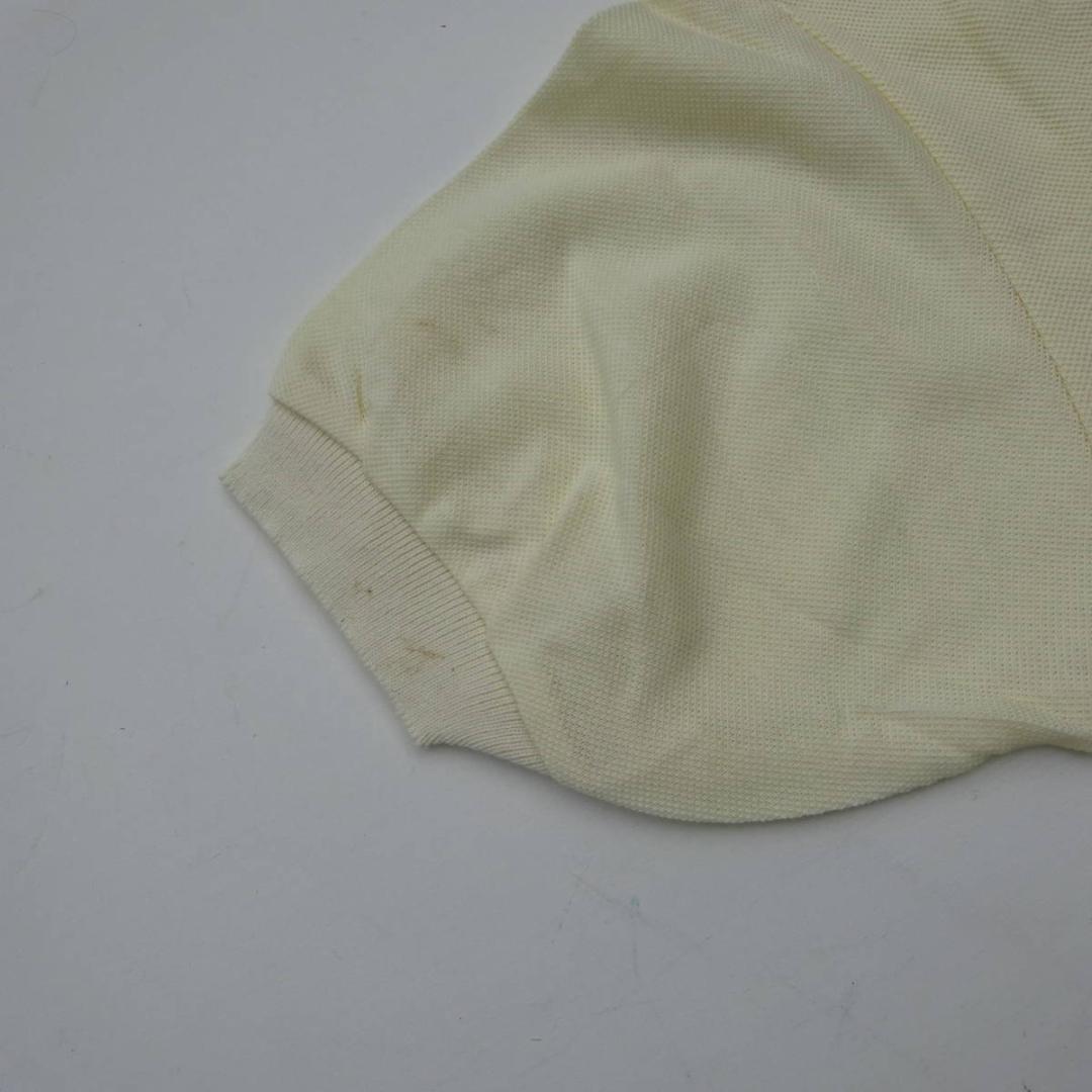 新品70's初期前期 ヴィンテージフランス製 ラコステ ポロシャツ 黄色3赤文字