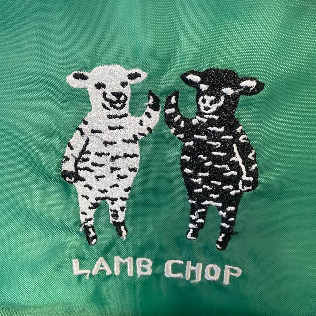graniph ラムチョップ　無重力リュック AGS機能　子羊　刺繍　ブラック