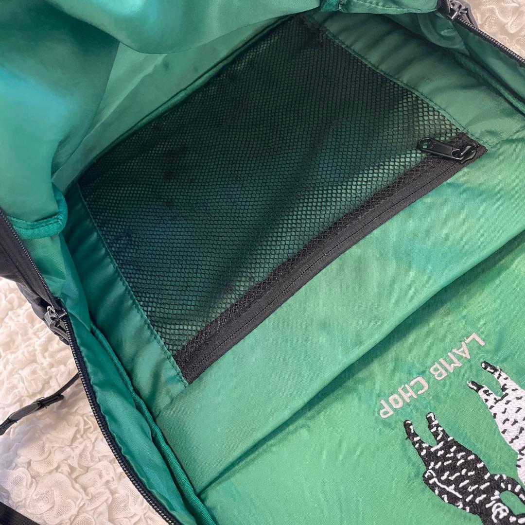 graniph ラムチョップ　無重力リュック AGS機能　子羊　刺繍　ブラック