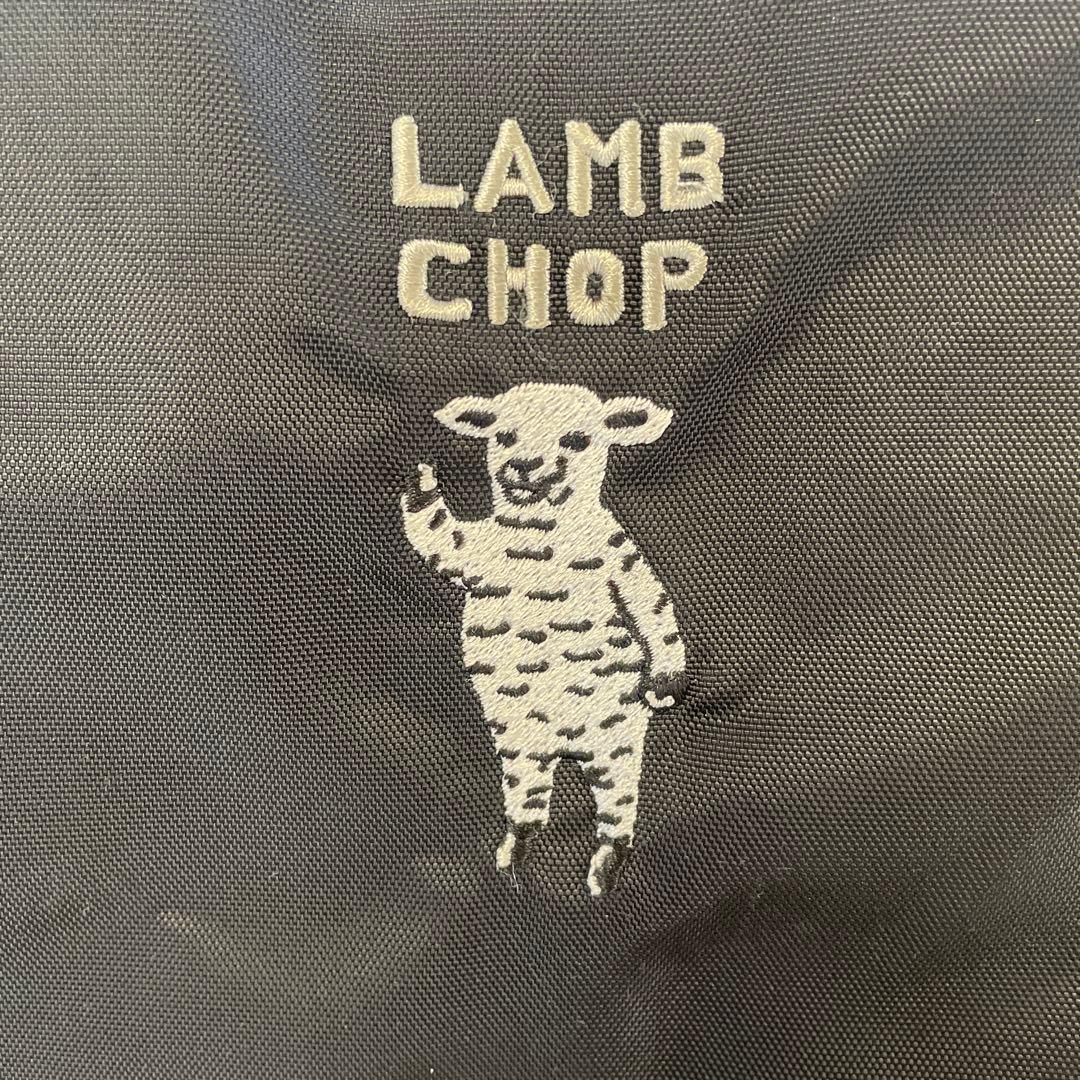 graniph ラムチョップ　無重力リュック AGS機能　子羊　刺繍　ブラック