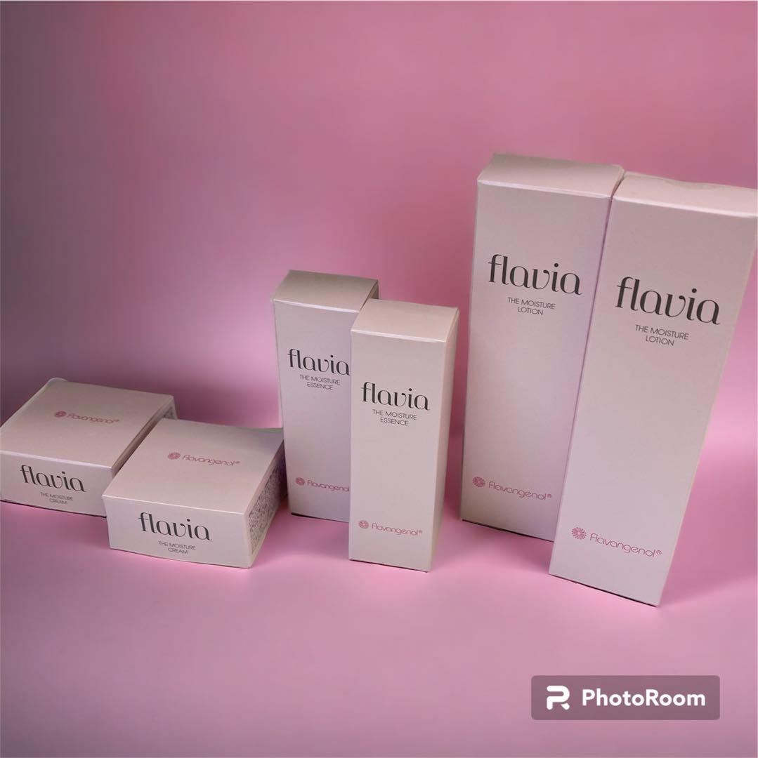 【超特価】flavia ザ モイスチャー基礎三点2セット