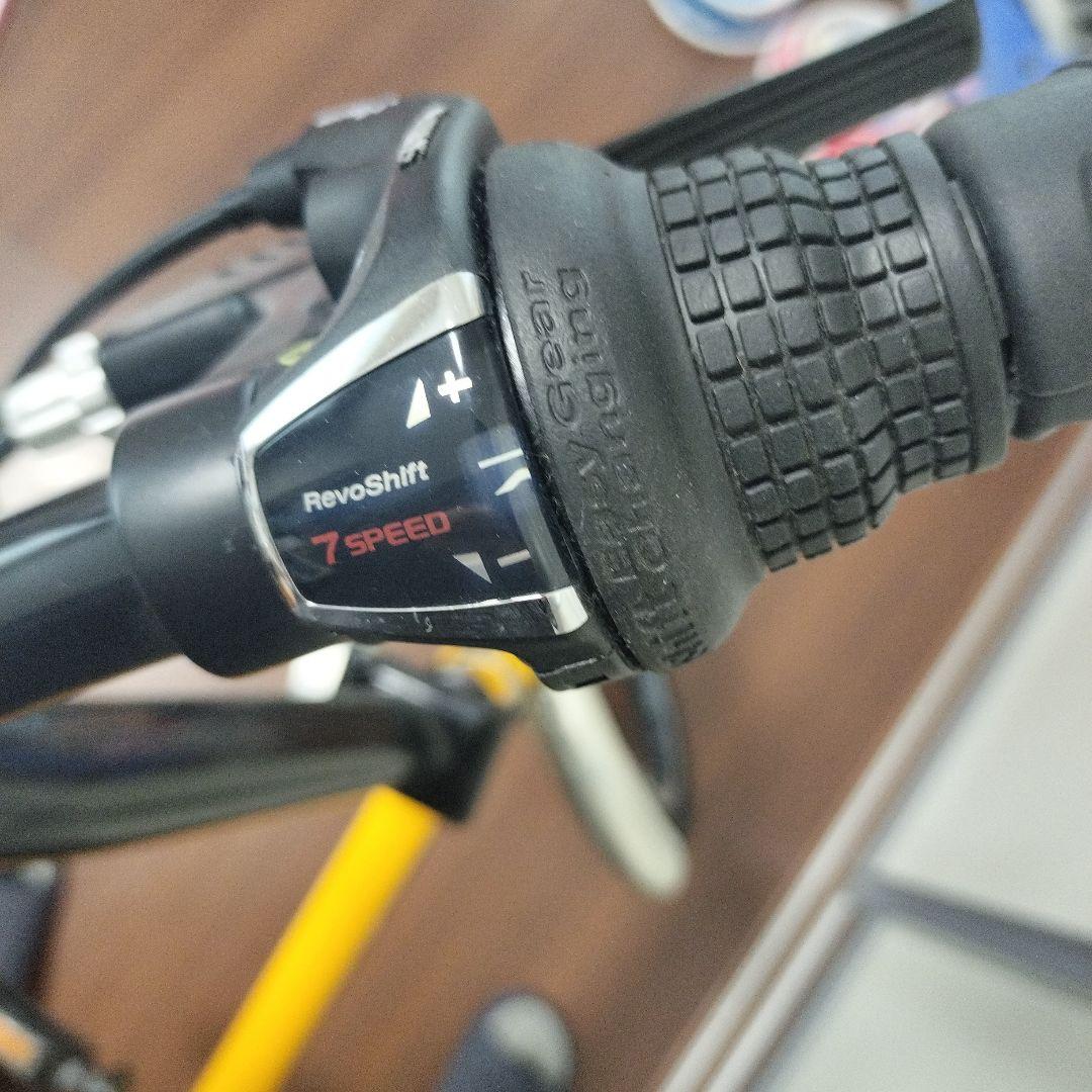 【引き取り可能な方】折りたたみ自転車（HUMMER ハマー） イエロー