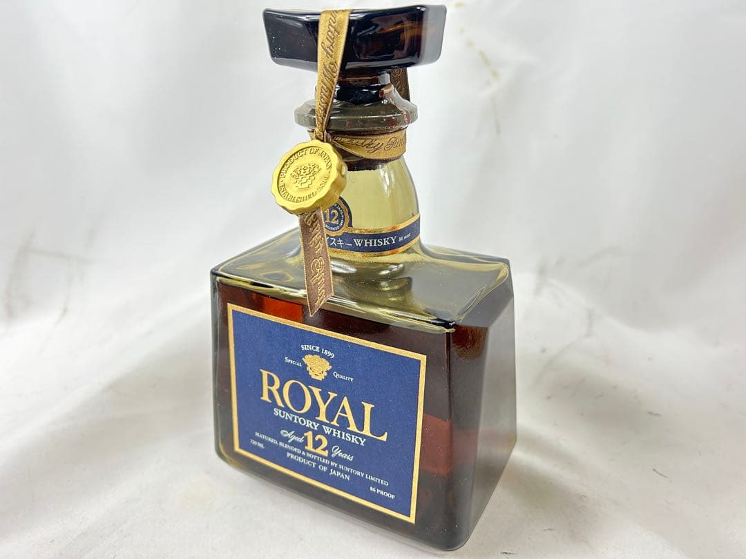 お*ぎ様 未開栓 サントリー ローヤル プレミアム12年 青ラベル 720ml