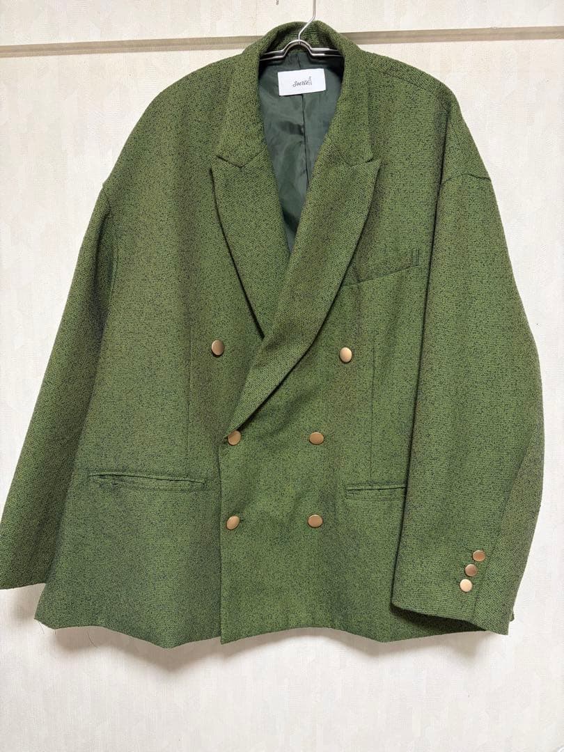 ジャケット・アウター Oversized double-breasted jacket