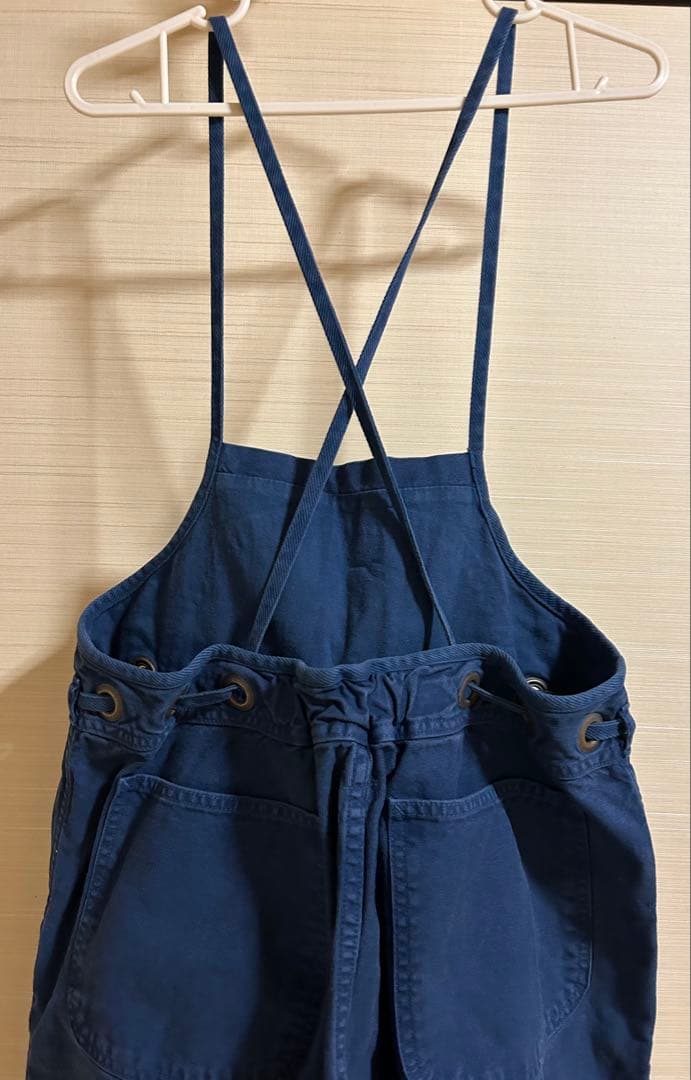 キャピタル　ネイビー サロペット クロスストラップ