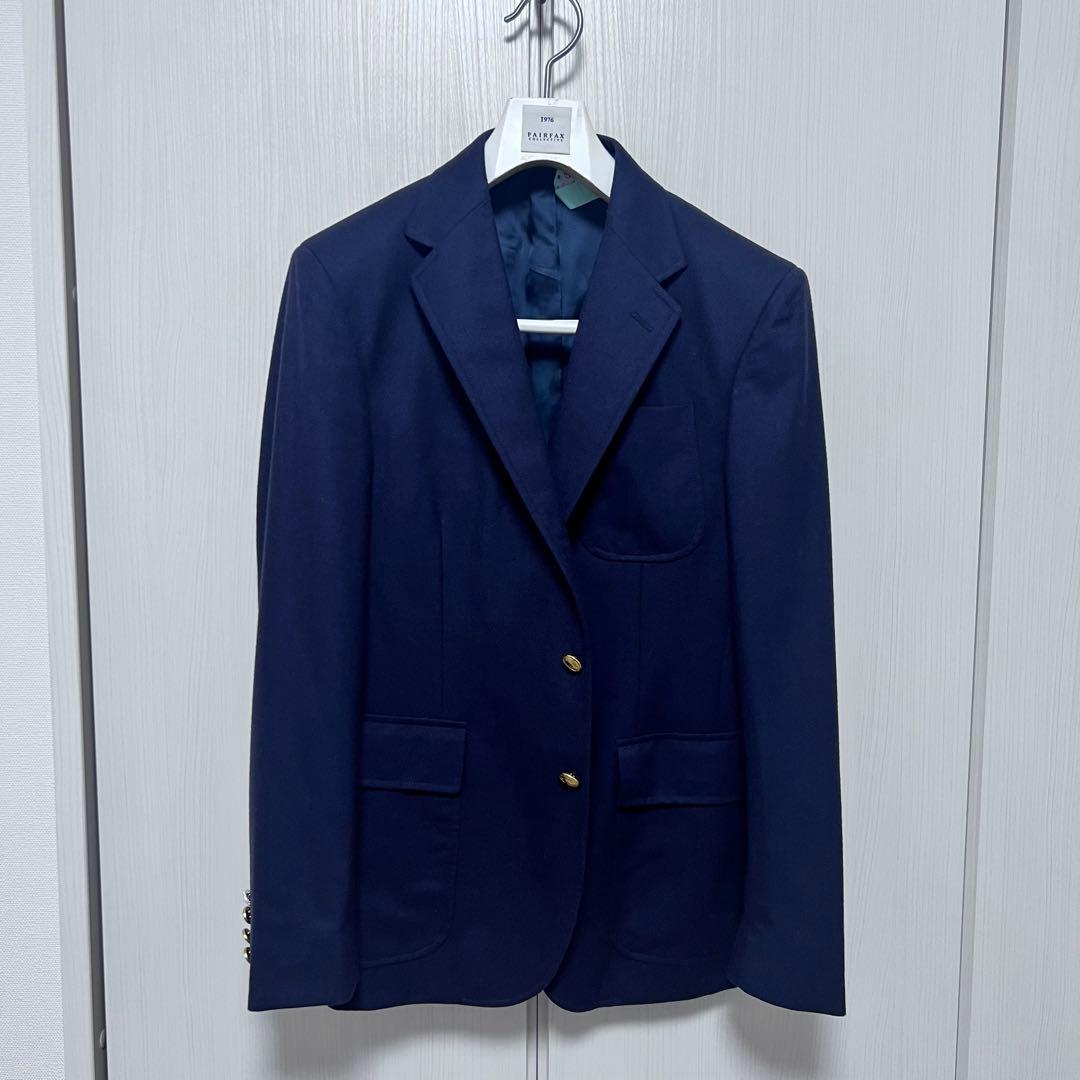 ◉希少　イタリア製ポロラルフローレン　フランネルウールジャケット　ブレザー