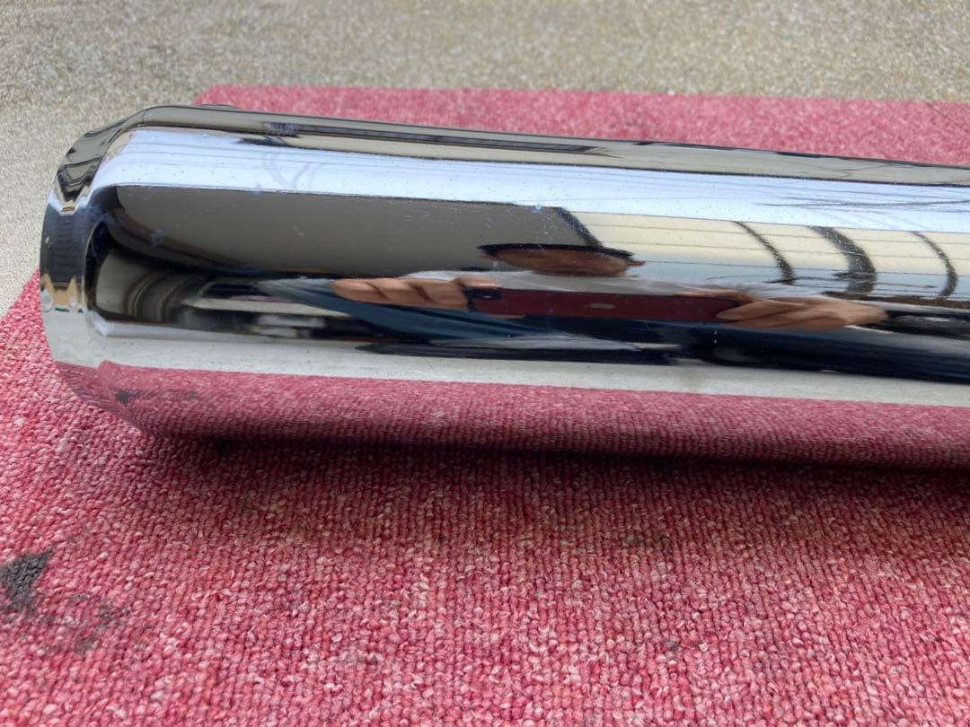 SR400 純正マフラー 3GW-14711 ラバーマウント付き