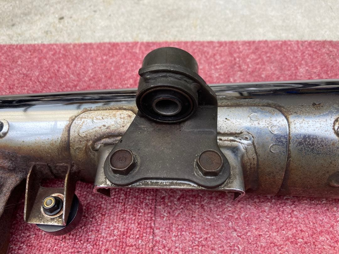 SR400 純正マフラー 3GW-14711 ラバーマウント付き