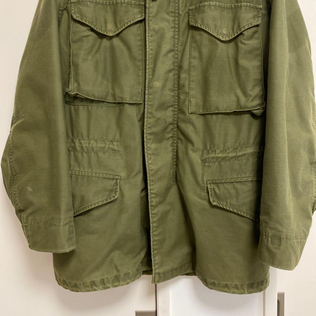 アメリカ軍 米軍 m65ジャケット 実物 3rd ALPHA社 70年代