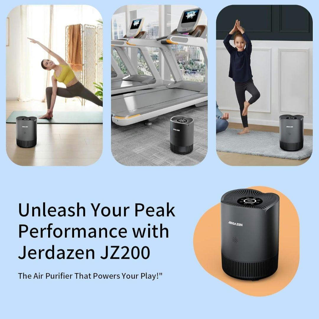 空気清浄機/17畳集じん ペット花粉hepa フィルター静電フィルター グレー