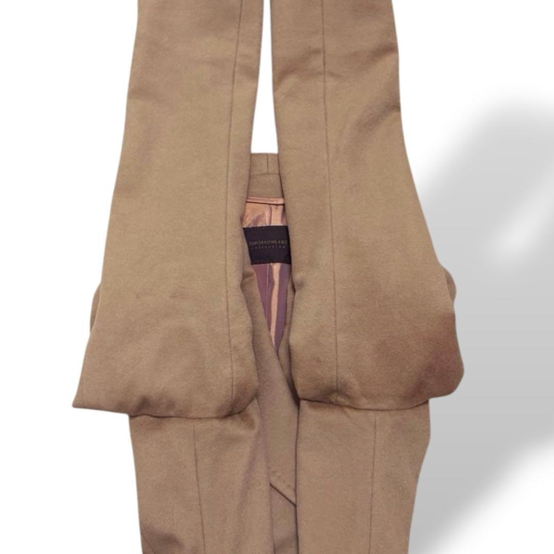 トゥモローランド　ロロピアーナ　女優襟　カシミヤ100% ダブルチェスターコート