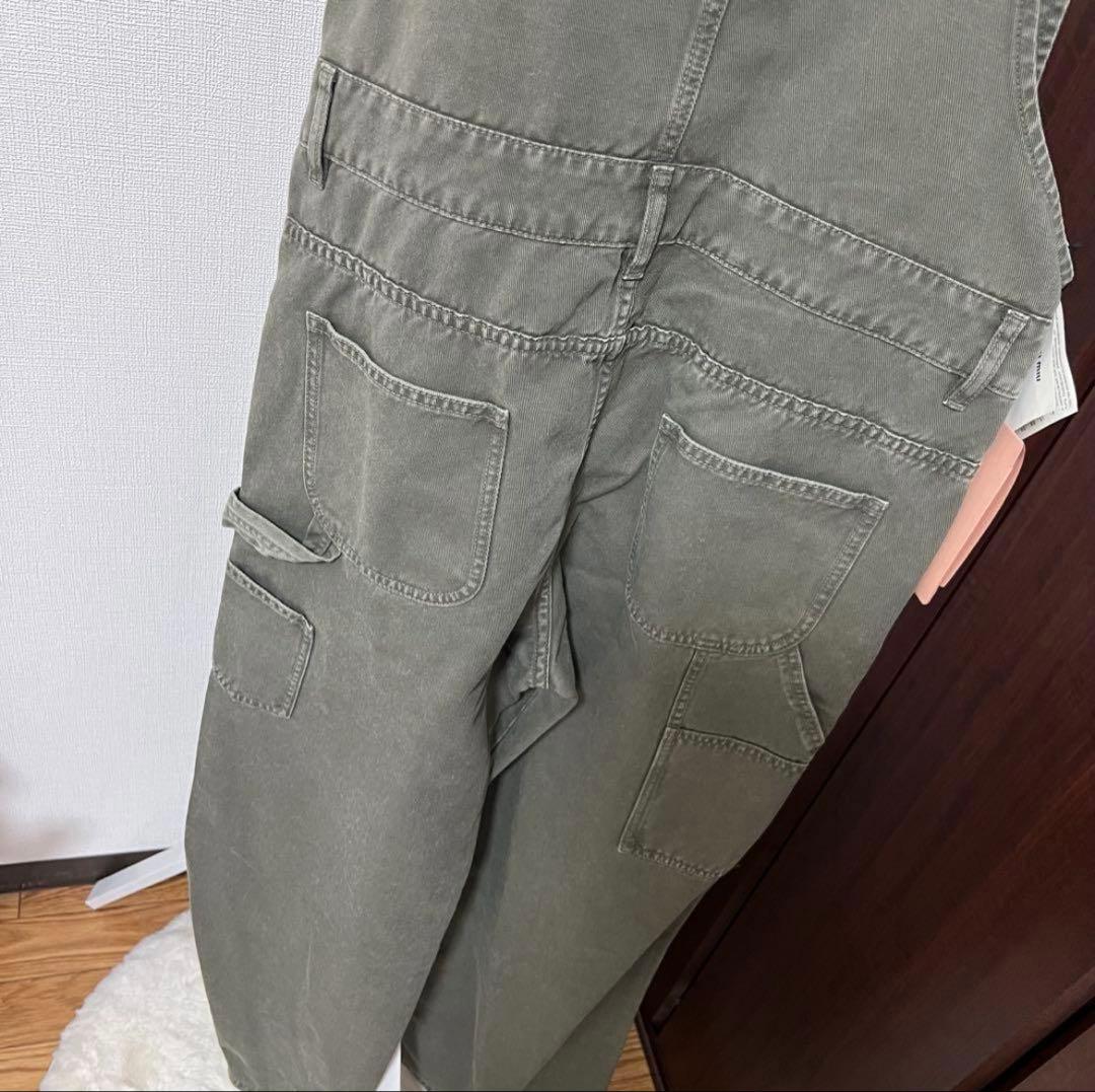 miu miu ミュウミュウ オリーブ オーバーオール サロペット新品 未使用