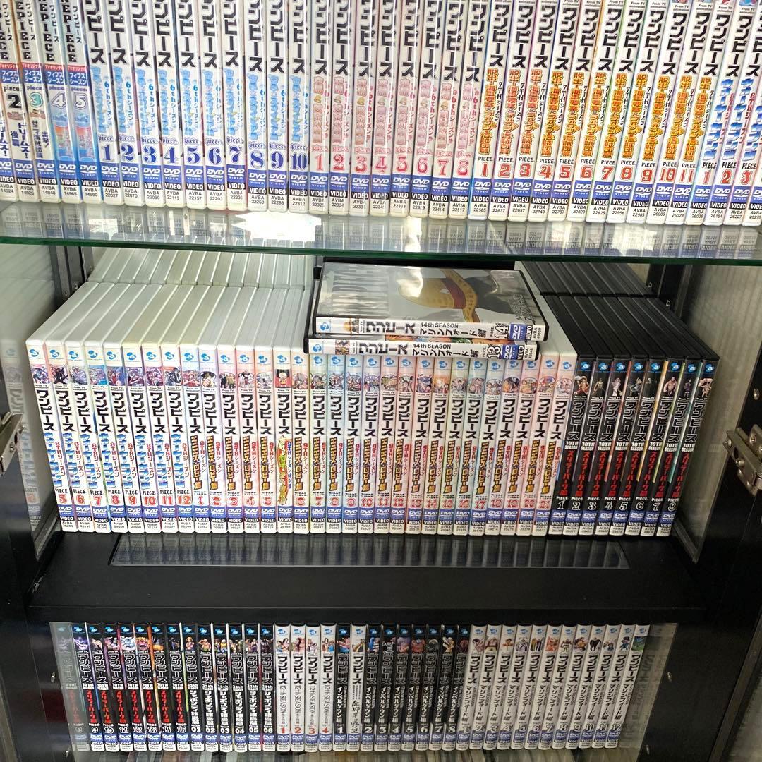 ワンピース　DVD 154本セット販売　1話〜516話