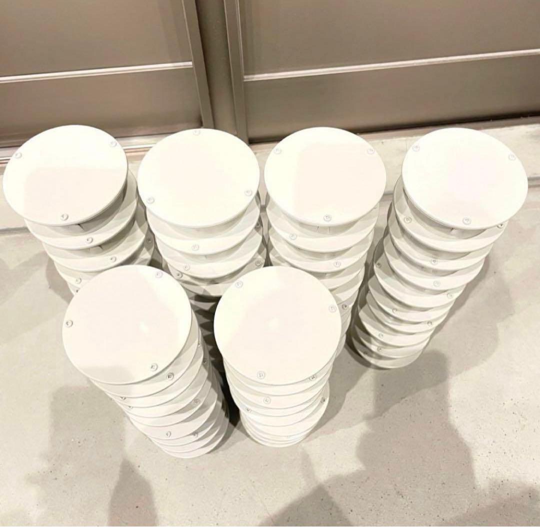 クーラーキャップ　エアコンキャップ　スリーブキャップ　ホワイト　白　120個