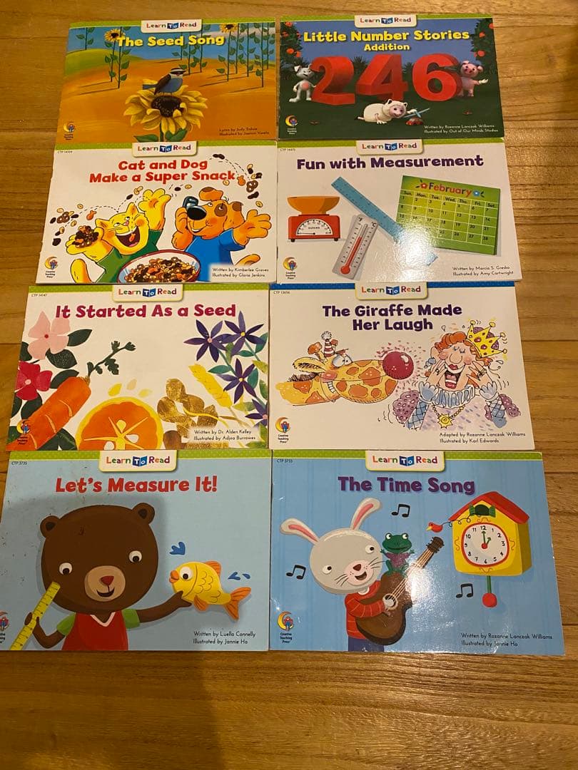 learn to read 英語　絵本