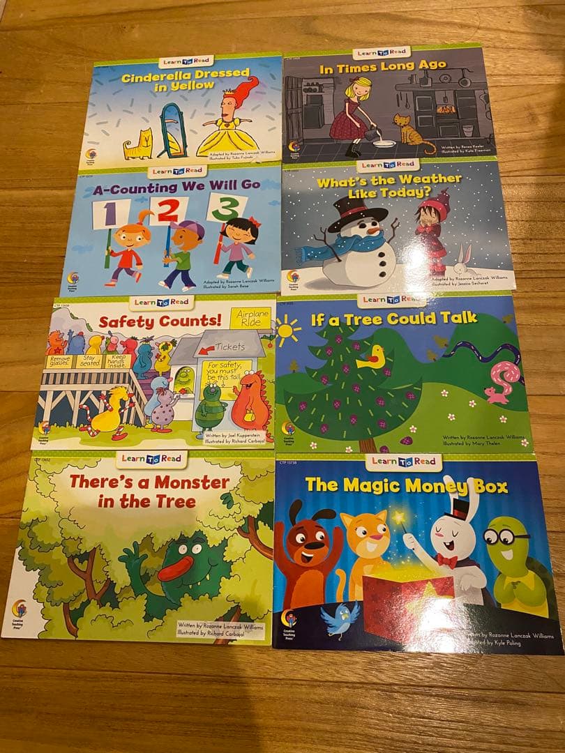 learn to read 英語　絵本