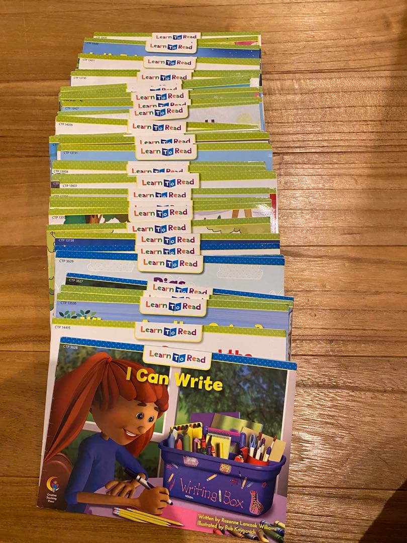 learn to read 英語　絵本