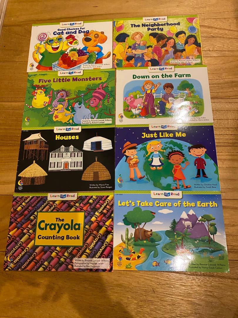 learn to read 英語　絵本