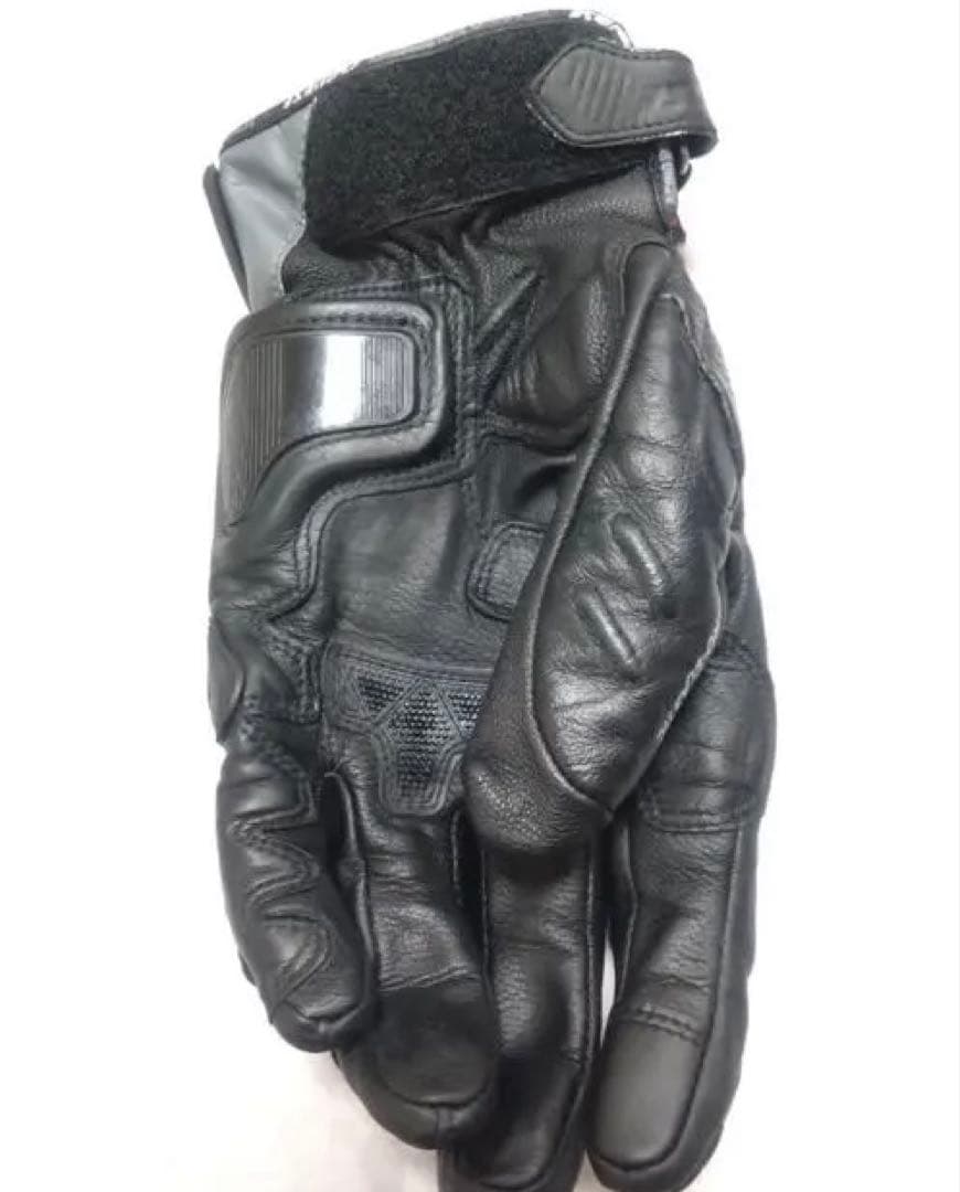 美品Dainese ダイネーゼ ブラック レザーグローブ XL