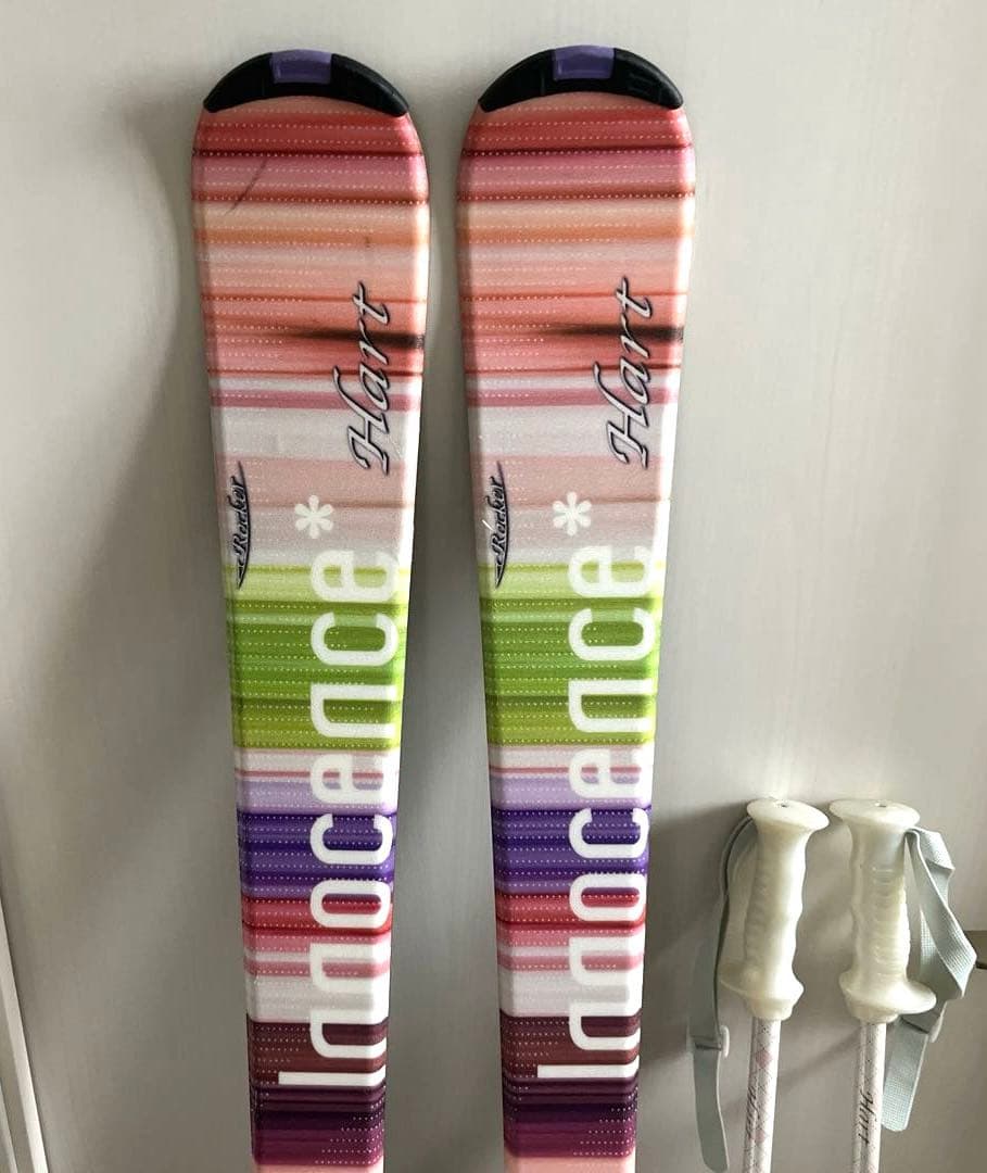 ♡送料込み♡Hart Innocenzaスキー板ポールセット 145