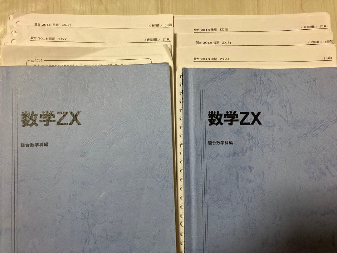 駿台 数学ZS 三森先生,上野先生,小山先生 2018年度 EX(MS)
