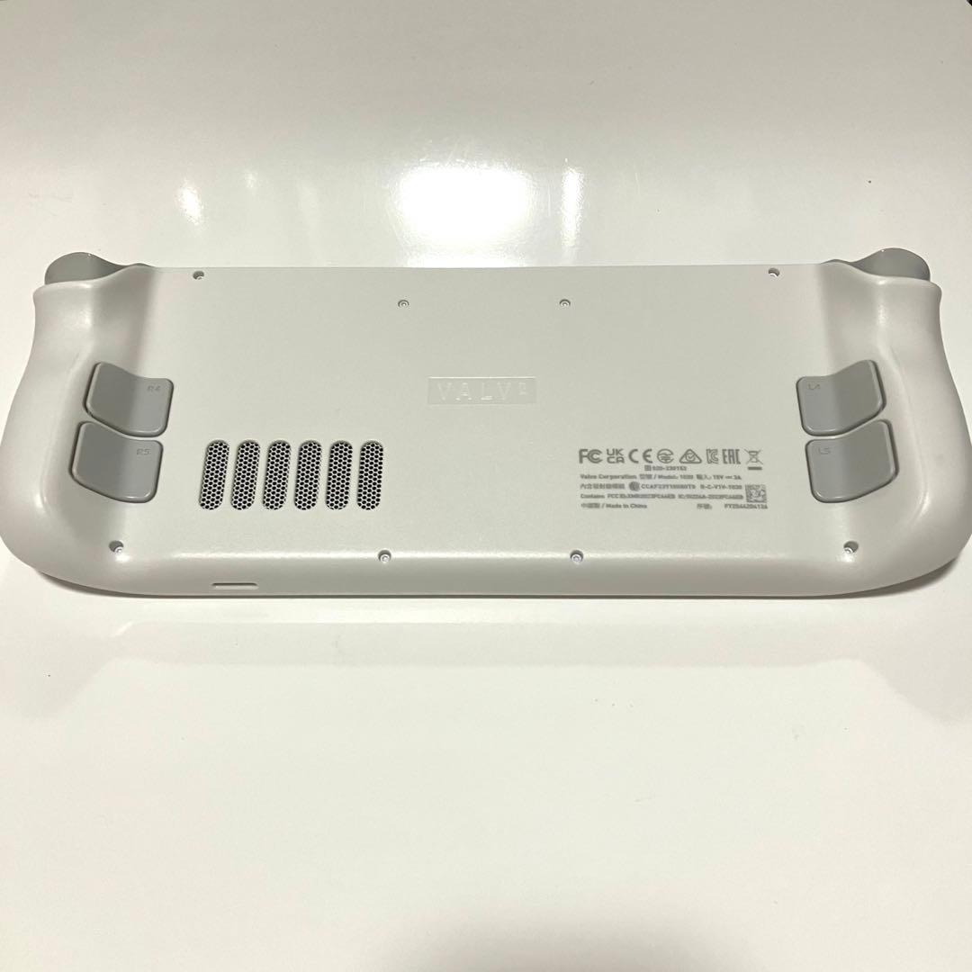 ほぼ新品 Steam Deck OLED ホワイト 1TB 限定版 保護ガラス付